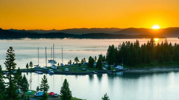 Les meilleurs campings autour du lac de serre ponçon