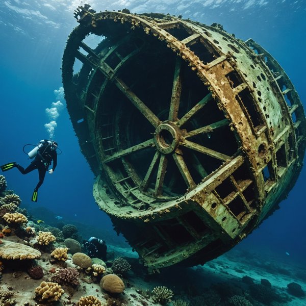 Quelle croisière propose des ateliers de récupération d'épaves sous-marines avec des experts?