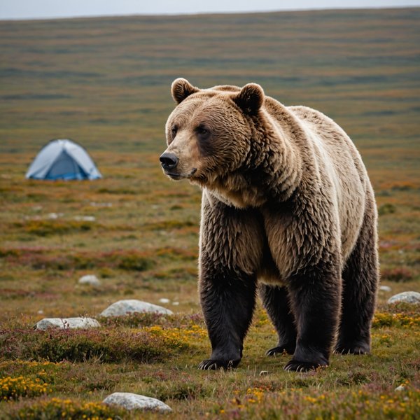 Quels sont les meilleurs conseils pour camper en région de toundra avec observation des ours?